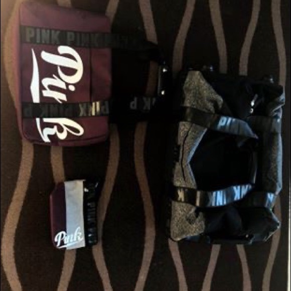 Pink Victoria’s Secret Luggage Set - Picture 3 of 4